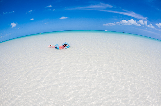 Blue Holbox beach, Isla Holbox