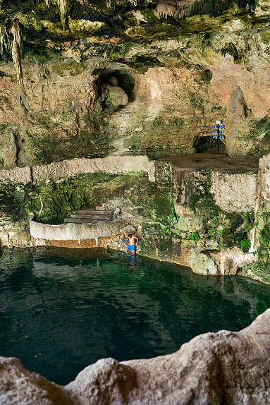 Zaci centote, Vallodolid, Yucatan, Mexico