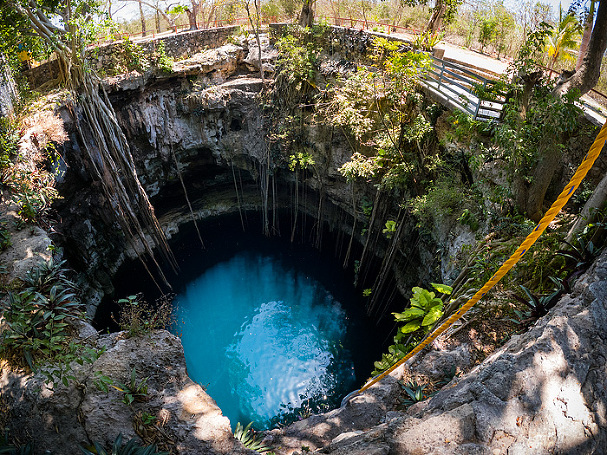 Oxman cenote, Valladolid, Yucatan