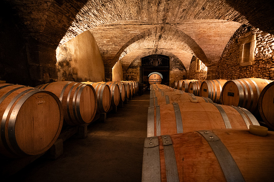 Chateaneuf-du-Pape winery on our small group tour in Provence