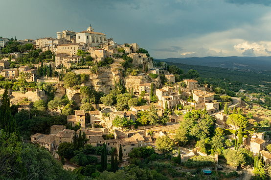 Gordes during our small group tour in Provence