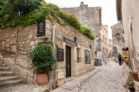 Les Baux on our small group tour in Provence France