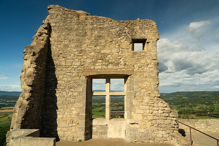 Chateau, Lacoste village, Provence, France