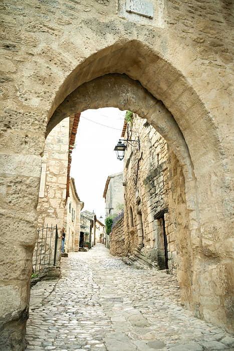 Gate to Lacoste village, Provence