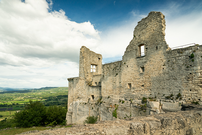 Chateau, Lacoste village, Provence, France