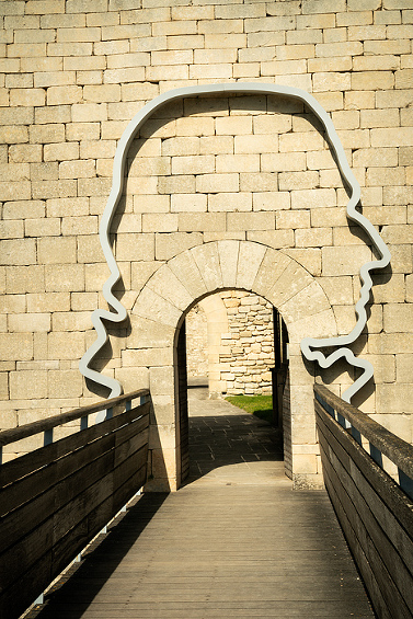 Marquis de Sade Chateau in Lacoste village Provence, France