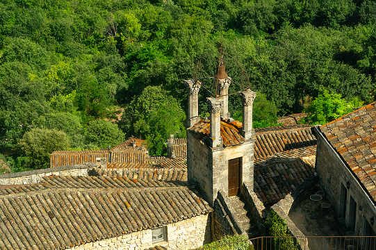 bellfry in Lacoste village Provence, France