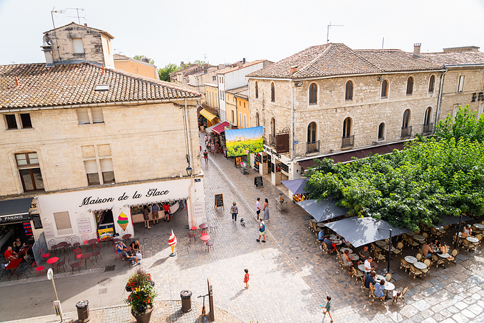 Town of Aigues-Mortes, France